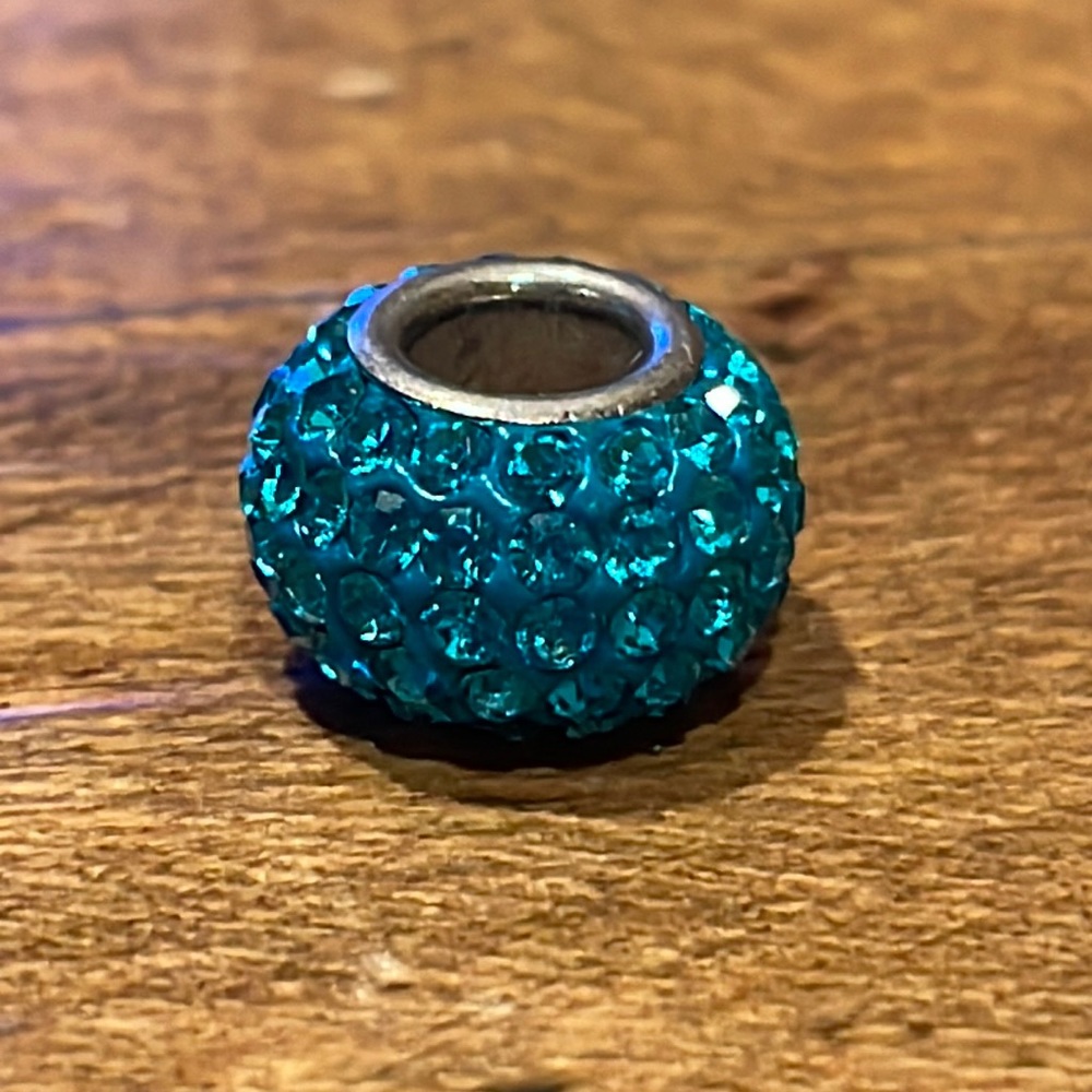 Brighton sparkly blue charm